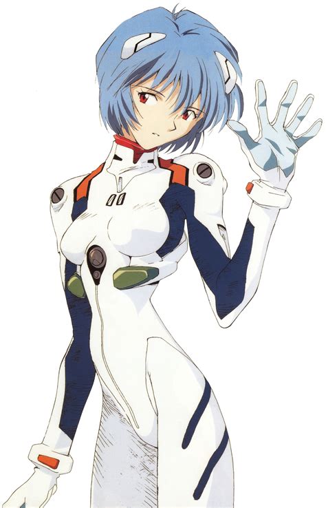 Genderless Rei Ayanami from Neon Genesis Evangelion